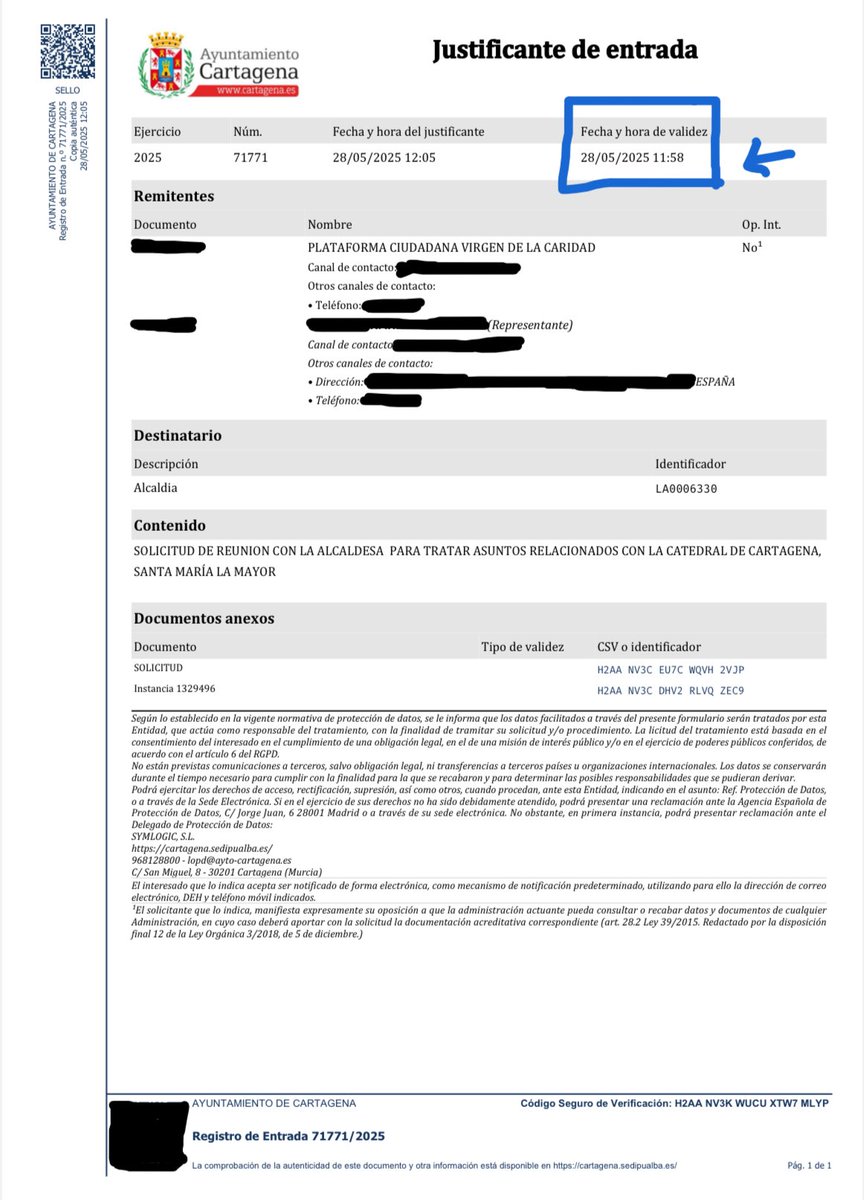 Plataforma C. Virgen de la Caridad tweet media