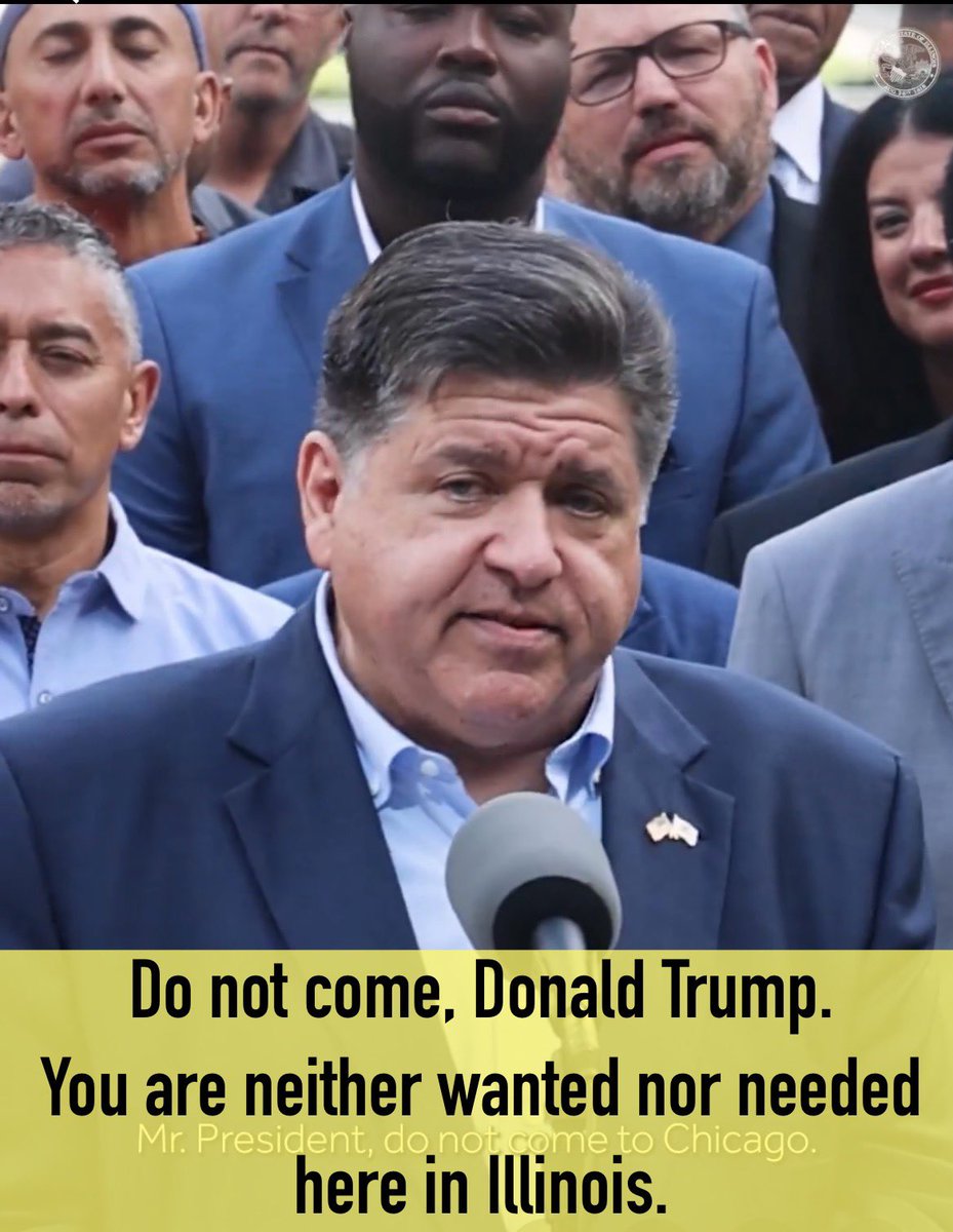 bluhue123's tweet image. Do you stand with JB Pritzker against Trump?

Raise your hand ✋ if you do