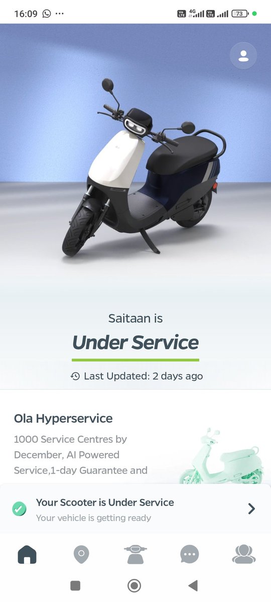 12 days gone but scooter under service <a href="/OlaElectric/">Ola Electric</a> when repaired my scooter??