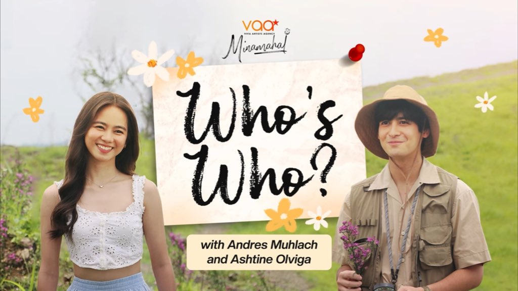 Knights, <a href="/VivaArtists_/">Viva Artists Agency</a> just dropped a new video on YouTube featuring our very own Andres Muhlach alongside Ashtine Olviga! 

Catch them in VAA’s “Who’s Who” segment and get to know them better!

#AndresMuhlach | Andres Muhlach
#Minamahal100BulaklakParaKayLuna 
MINAMAHAL GOES