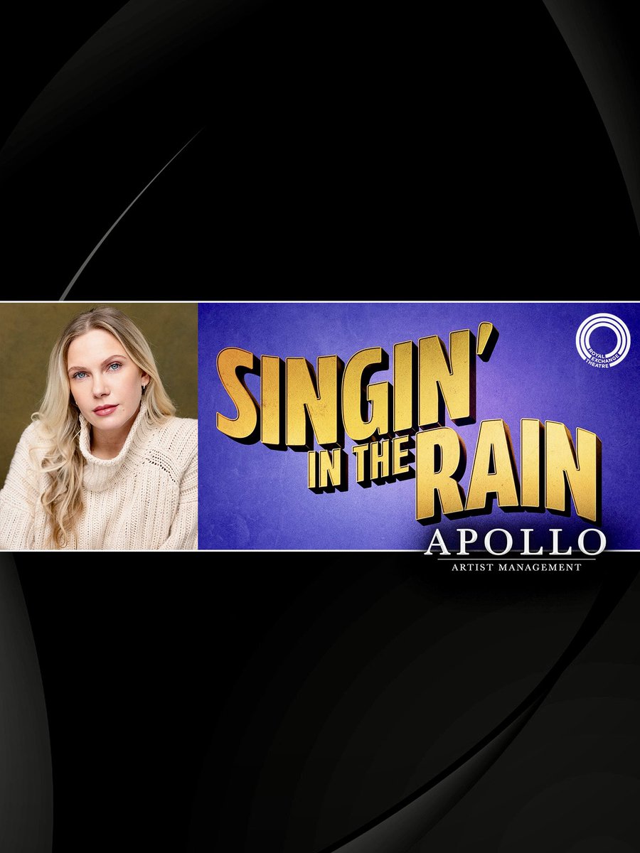 Thrilled that our Jessica Keable (<a href="/JessKeable/">Jessica Keable</a>) will be joining the cast of 'Singin' in the Rain' at the Manchester Royal Exchange (<a href="/rxtheatre/">Royal Exchange Theatre</a>)! #TeamApollo #ProudAgents #SinginInTheRain 

Casting by Will Burton for Grindrod Burton Casting (<a href="/GrindrodBurton/">GRINDROD BURTON CASTING</a>)
