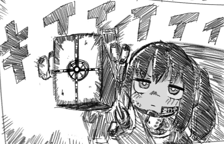 腕部内蔵テイザーをちょっと強力なやつに換装したマキナちゃん
#ミルキーサブウェイ