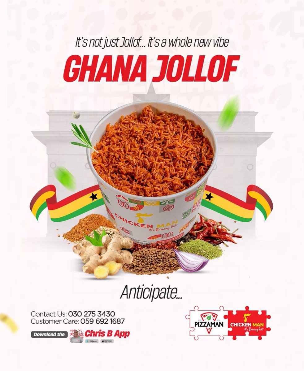 Ghana Ghost 🇬🇭👻 (@sta_c_y) on Twitter photo Kumasi ppl yall taste the new recipe <a href="/pizzamanghana/">Pizzaman Chickenman</a> jollof yet? #ChickenManGhanaJollof Kumasi ppl yall taste the new recipe <a href="/pizzamanghana/">Pizzaman Chickenman</a> jollof yet? #ChickenManGhanaJollof