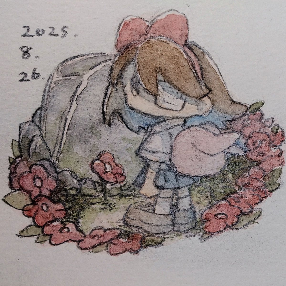 mitukiさま専用（原画）良夜の月【SMサイズ／水彩画／#2597】 mitukiさま専用（原画）祝福の陽春 ほか 6点おまとめ mitukiさま