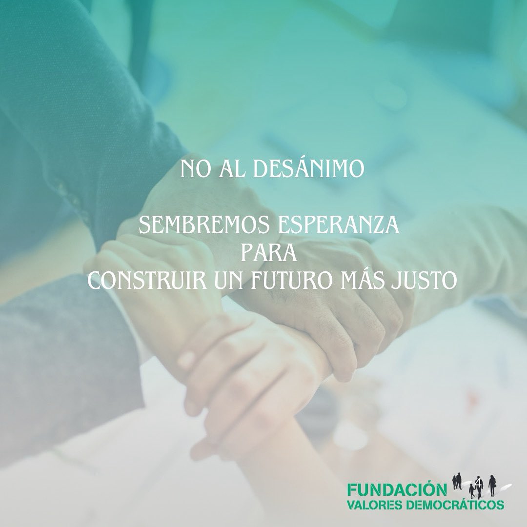 Pongamos respeto, responsabilidad, solidaridad y empatía en cada gesto. Siempre hemos esperanza hoy para crear una sociedad más justa.
<a href="/FundlaCaixa/">Fundación ”la Caixa”</a> <a href="/FVDemocraticos/">Fundación Valores Democráticos</a> <a href="/DipuSG/">Diputación de Segovia</a> #Respeto #Responsabilidad