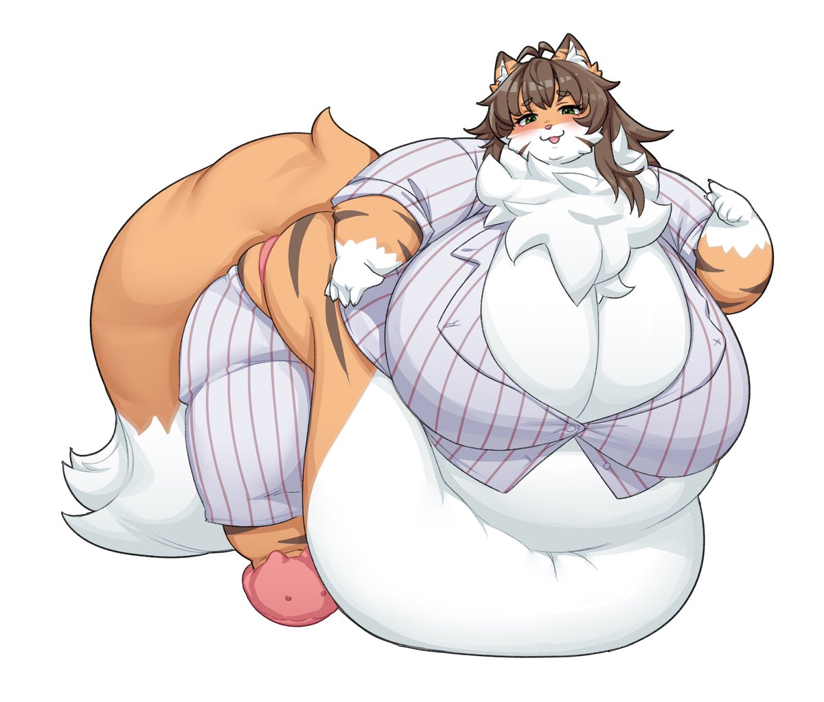 海月猫屋 RT @CatKey01292000: 睡衣💖 Artist:@53hank