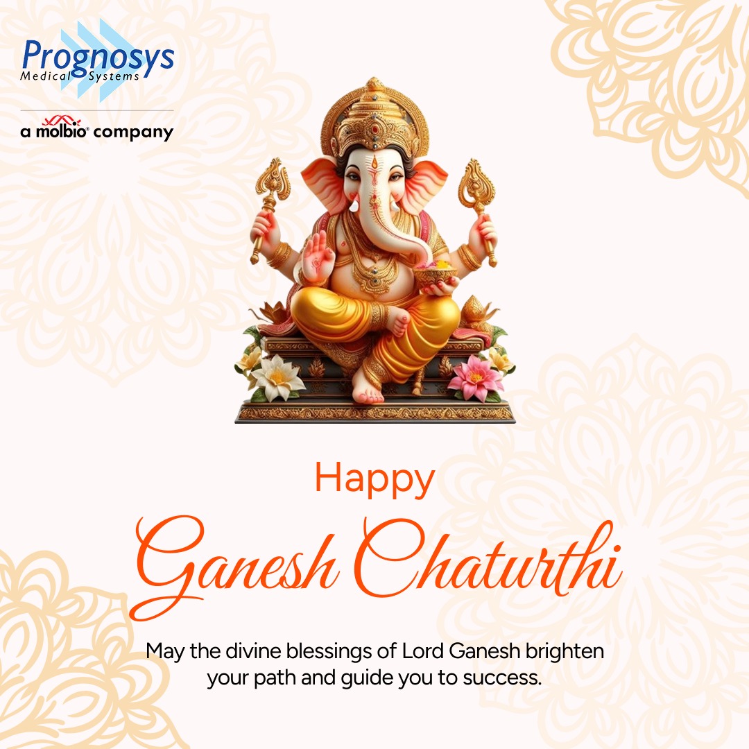 Prognosys_info's tweet image. Prognosys Medical Systems wishes you a happy Ganesh Chaturthi. May the divine blessings of Lord Ganesh brighten your path and guide you to success.
#ganeshchaturthi #festivalvibes #success #prognosys #PRORAD #xray #medicaldevices #india