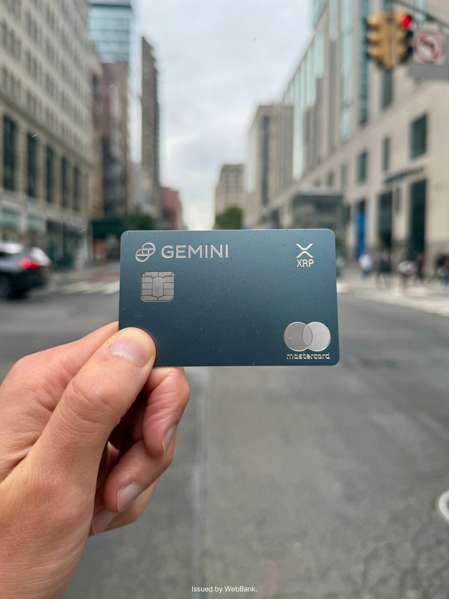 ⚠️ BREAKING NEWS: GEMINI JUST TOOK THE LEAD ON COINBASE IN THE US iOS APP  STORE AFTER LAUNCHING ITS #XRP MASTERCARD! 💳 GEMINI IS NOW IN 16TH PLACE,  WHILE COINBASE IS IN 20TH! 🙌🏼