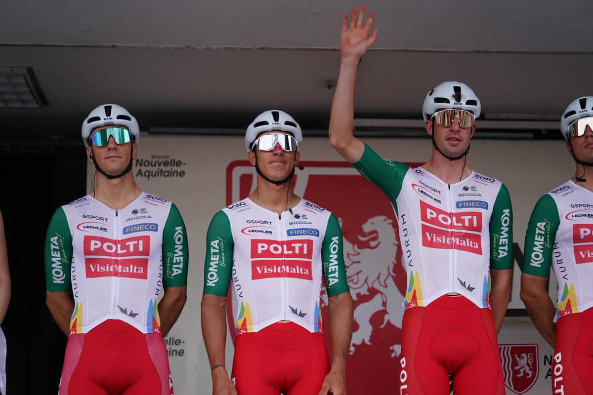 Team Polti VisitMalta (@poltivisitmalta) on Twitter photo ๐ซ๐ท #TPC2025 Stage 1 is already underway
โน๏ธ After the first kilometres the breakaway has easily been formed: 4 riders have a 4โ gap over the peloton
๐๐ป Our riders stayed on the bunch aiming for a good result at the possible sprint
๐ธ <a href="/SprintCycling/">SprintCycling</a> ๐ซ๐ท #TPC2025 Stage 1 is already underway
โน๏ธ After the first kilometres the breakaway has easily been formed: 4 riders have a 4โ gap over the peloton
๐๐ป Our riders stayed on the bunch aiming for a good result at the possible sprint
๐ธ <a href="/SprintCycling/">SprintCycling</a>