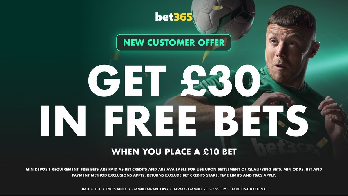 Today’s Sheffield Wednesday vs Leeds 25% Boost Builder Is CLEAR Best Priced with bet365 using their Sub On Play On Feature!✅🔃

🔥 JOIN, BET £10, GET £30 FREE BETS HERE: tst.bet/bet365b10g30

#Ad | New Customer Offer | 18+ | T&amp;C's Apply | Gambleaware.org |