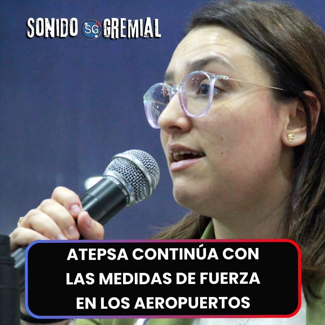 Sonido Gremial (@sonidogremial) on Twitter photo ✈️🎚️🖱️ @atepsaok liderado por <a href="/PaoBarritta/">Paola Barritta</a> mantiene su plan de acción sindical con restricciones de despegues en todo el país. Las protestas apuntan contra la precarización del sistema aéreo y la falta de diálogo de las autoridades
🔵🔴
sonidogremial.com.ar/atepsa-continu… ✈️🎚️🖱️ @atepsaok liderado por <a href="/PaoBarritta/">Paola Barritta</a> mantiene su plan de acción sindical con restricciones de despegues en todo el país. Las protestas apuntan contra la precarización del sistema aéreo y la falta de diálogo de las autoridades
🔵🔴
sonidogremial.com.ar/atepsa-continu…