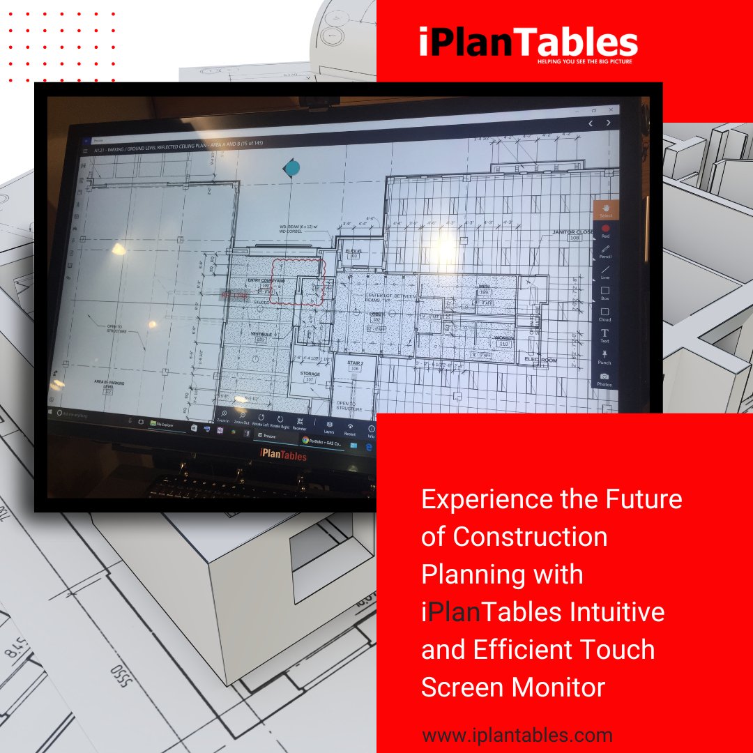 Construction projects often involve large and complex plan sheets, and a touch screen monitor can provide a more efficient and intuitive way to view and interact with these documents.

hubs.li/Q03BvNSM0

#iplantables #touchscreenmonitor #USA #BlueBeam #Procore