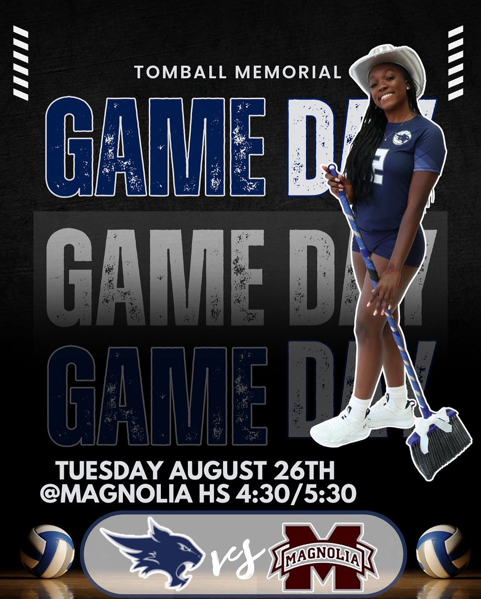TMHS Volleyball (@tmhsvolleyball) on Twitter photo WAKE UP WILDCATS!!! IT IS DISTRICT DAY!!! π¨
Wildcats will be taking on the Magnolia Bulldogs TONIGHT at Magnolia HS. COME ON OUT TO SUPPORT! 
JV/SILVER: 4:30
VARSITY/WHITE: 5:30
EAT EM UP CATS π WAKE UP WILDCATS!!! IT IS DISTRICT DAY!!! π¨
Wildcats will be taking on the Magnolia Bulldogs TONIGHT at Magnolia HS. COME ON OUT TO SUPPORT! 
JV/SILVER: 4:30
VARSITY/WHITE: 5:30
EAT EM UP CATS π