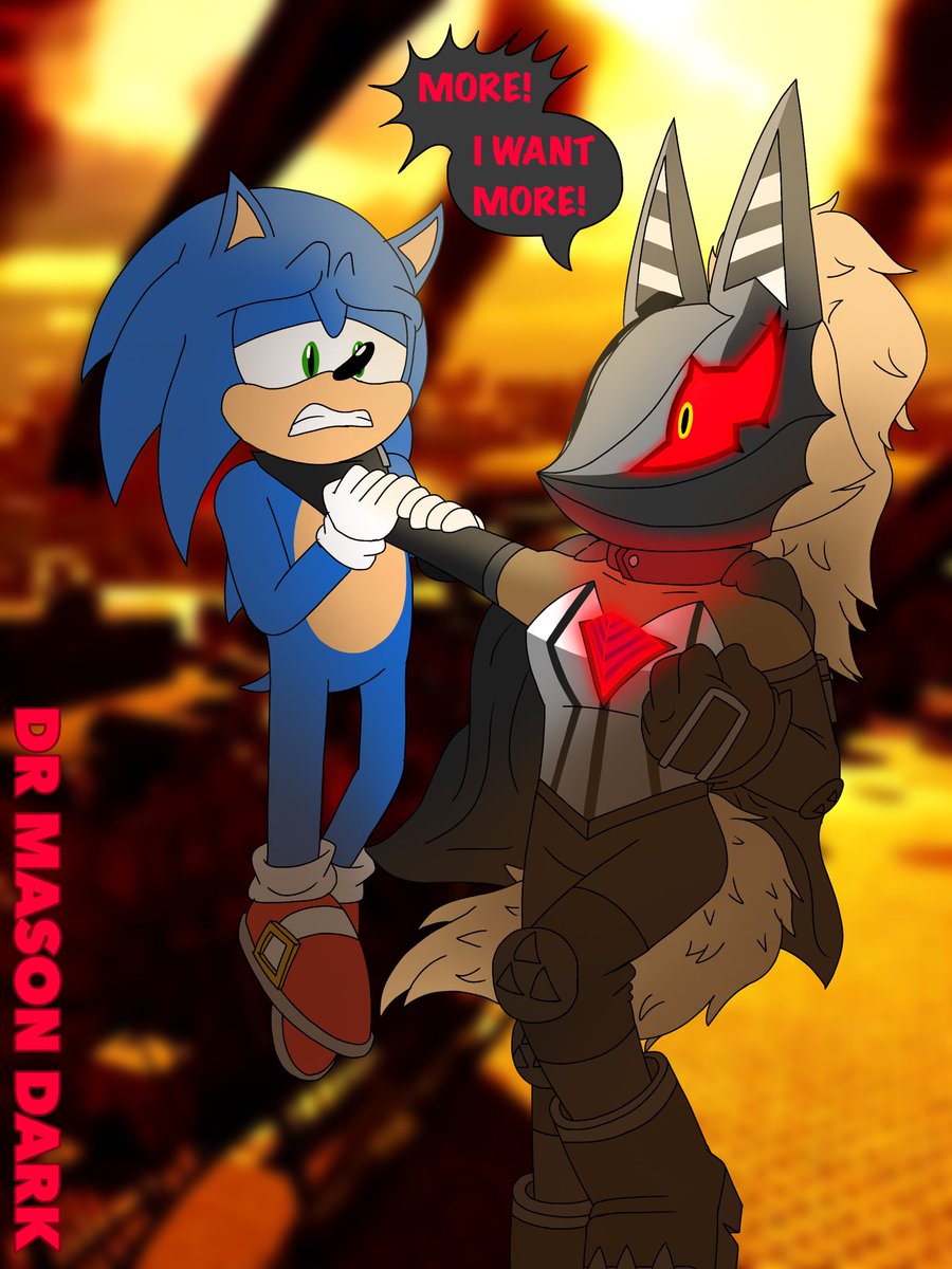 Dr_Mason_Dark's tweet photo. WHISPER INFINITE AU:
Sonic the Hedgehog encountering Invincible the Wolf.

#SonicTheHedgehog #Sonic #SonicAU #SonicIDW #IDWSonic #WhisperTheWolf #Whisper #Infinite #InfiniteTheJackal #PhantomRuby #DigitalArt #FanArt https://t.co/V2lywLZh75