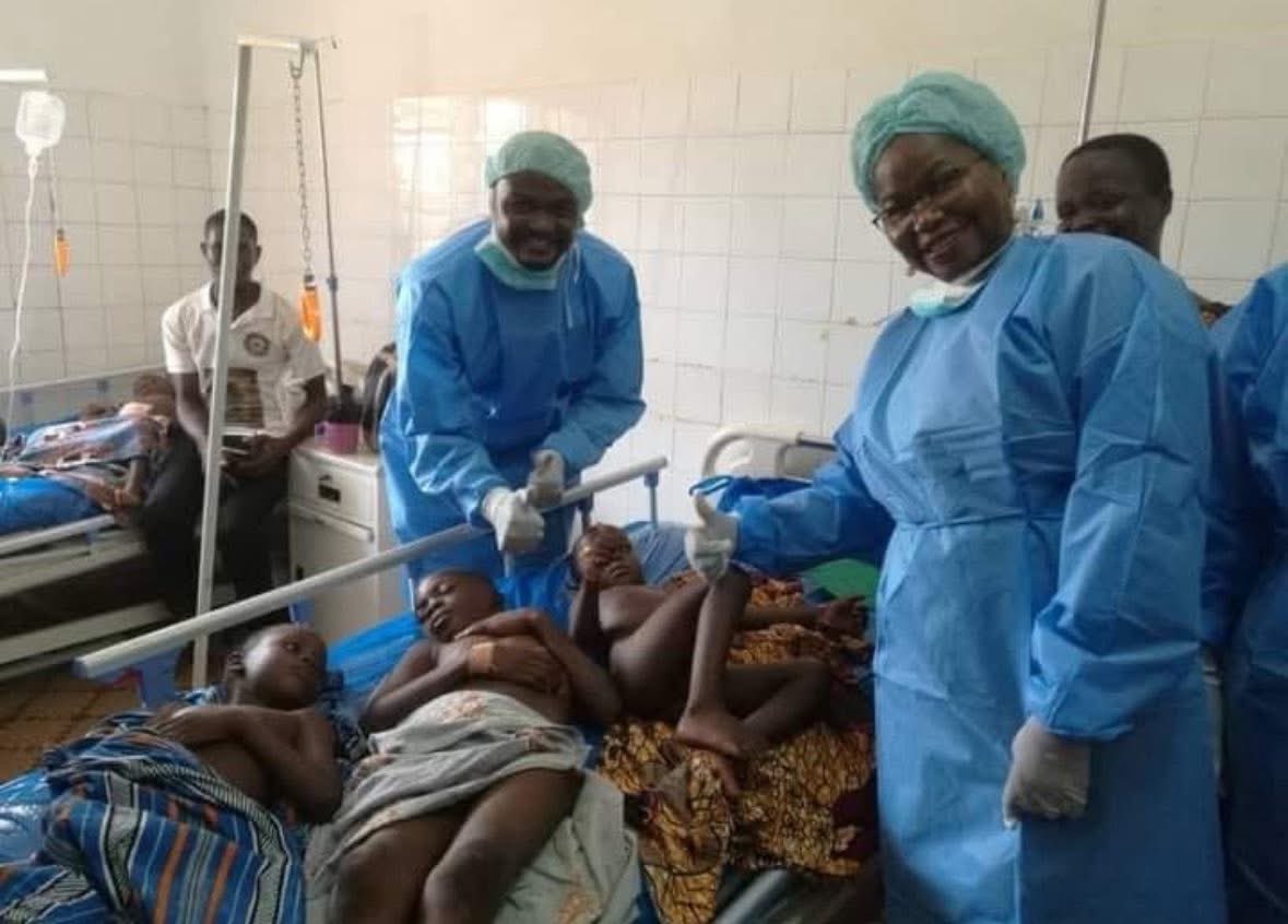 Farida Bemba Nabourema (@farida_n) on Twitter photo When dictator <a href="/FEGnassingbe/">Faure Essozimna GNASSINGBÉ</a> seized power through a coup in 2005, Togo’s population was 5 million. Twenty years later, it has doubled to 10 million yet he has not built a single university in the past 20 years. He did not build a single public hospital. Not a single library. Not When dictator <a href="/FEGnassingbe/">Faure Essozimna GNASSINGBÉ</a> seized power through a coup in 2005, Togo’s population was 5 million. Twenty years later, it has doubled to 10 million yet he has not built a single university in the past 20 years. He did not build a single public hospital. Not a single library. Not