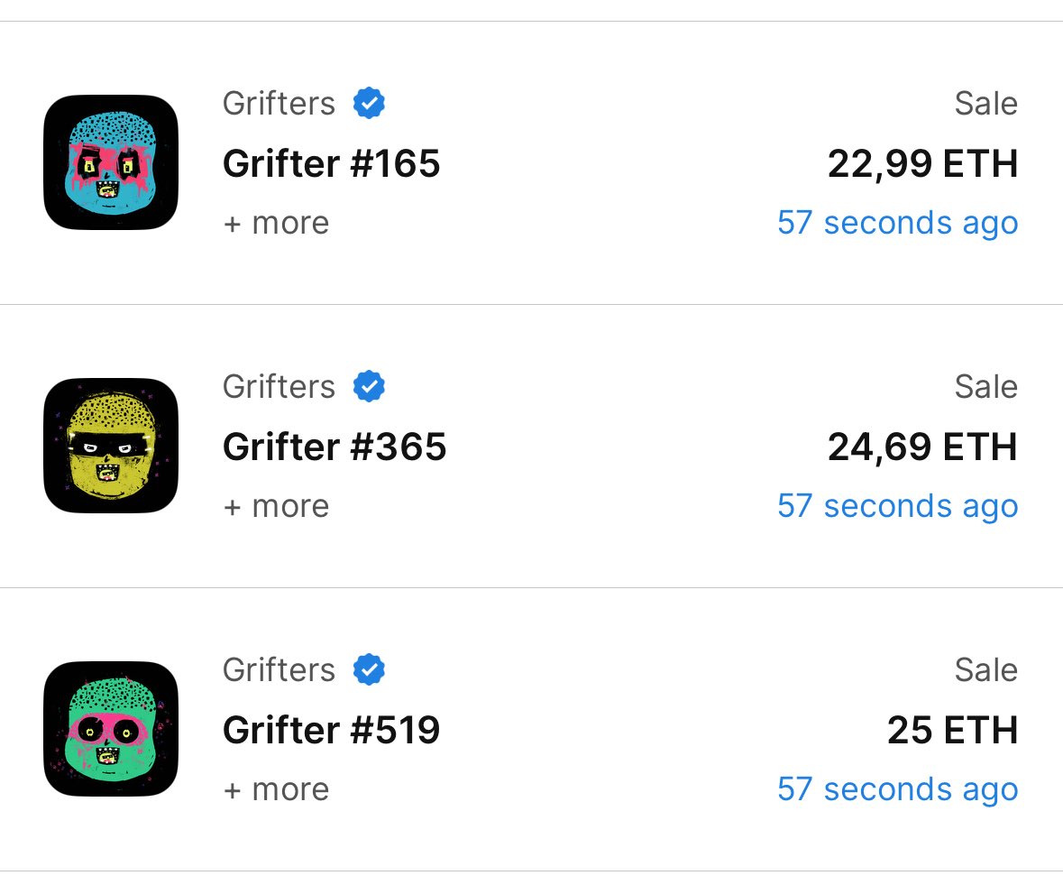 Hide Your Grifters!

Only 666 by <a href="/XCOPYART/">XCOPY 🏴</a>