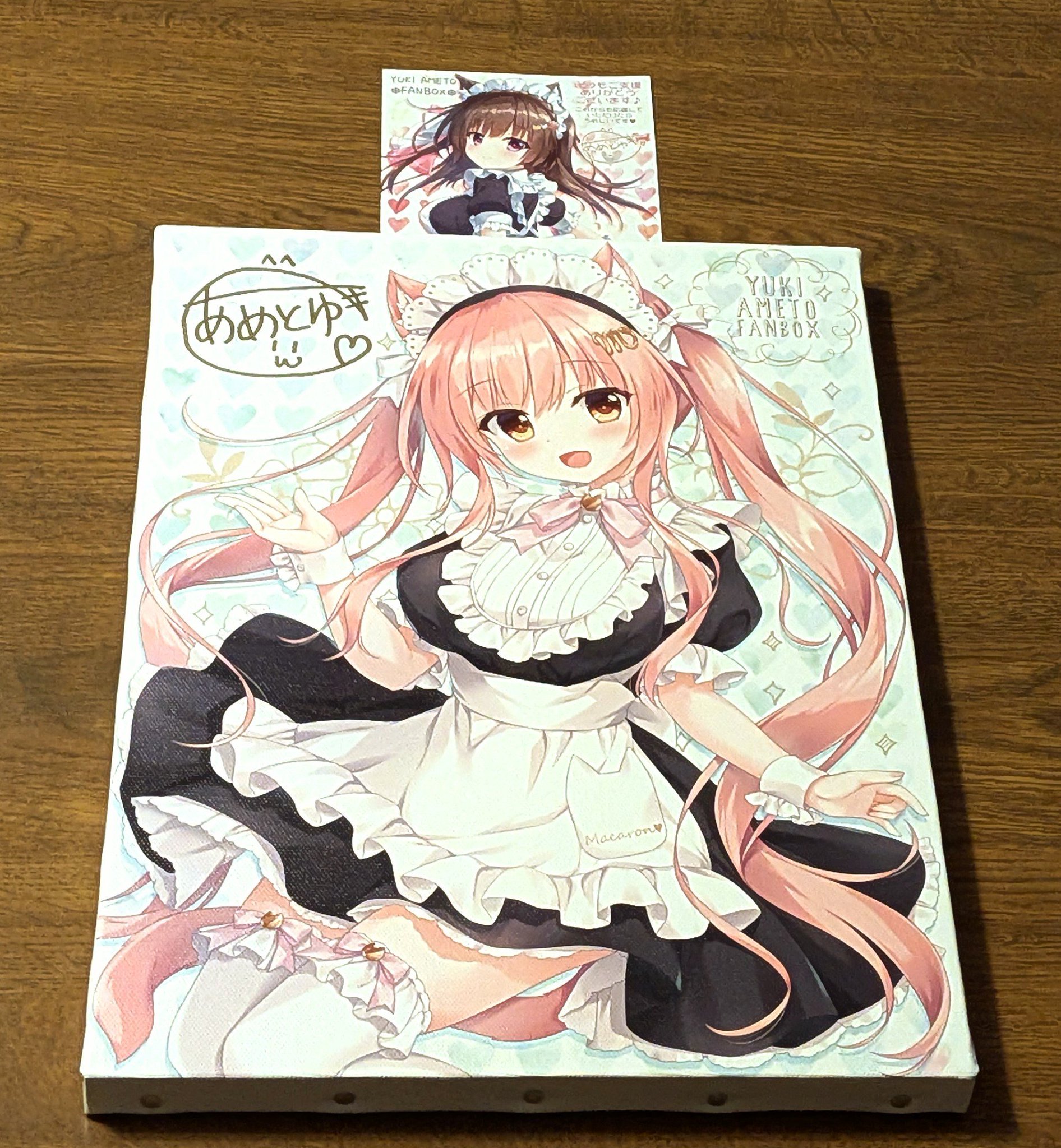 あめとゆき　4th fanbox アクリルパネル　直筆サイン入り Amazon.co.jp: あめとゆき 4th fanbox アクリルパネル 直筆