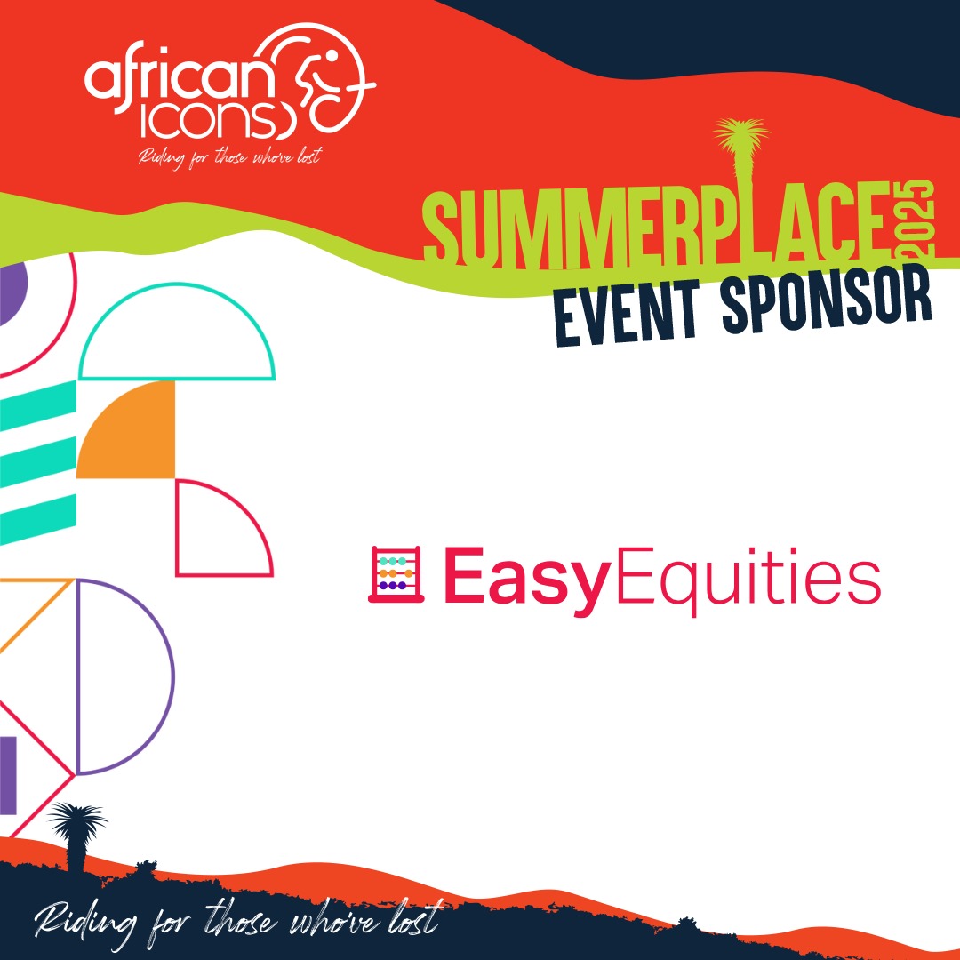 African Icons (@africaniconsinv) on Twitter photo We're thrilled to have EasyEquities as a sponsor for the 2025 Absa African Icons Social Cycling Event!
Learn about their services: bit.ly/4mCu9Ui
The Absa African Icons 2025: August 28-31, Vaalwater, South Africa.
#AbsaAfricanIcons #EasyEquities #Ridingforthosewhovelost We're thrilled to have EasyEquities as a sponsor for the 2025 Absa African Icons Social Cycling Event!
Learn about their services: bit.ly/4mCu9Ui
The Absa African Icons 2025: August 28-31, Vaalwater, South Africa.
#AbsaAfricanIcons #EasyEquities #Ridingforthosewhovelost
