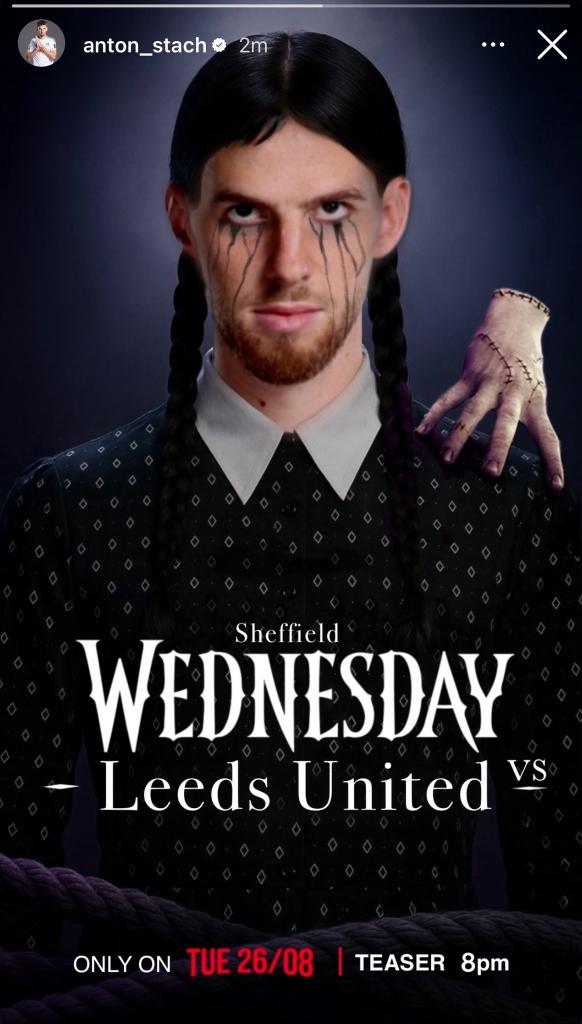 allleedsaway's tweet photo. Stach is some craic 🤣👌🔥
#LUFC #LeedsBanter #FootballMemes #FootballHumour #AllLeedsArentWe #ALAW #FanCulture #LeedsLads #LeedsTillIDie #FYP #FootyHumor #FootballVibes #EllandRoadFaithful #LeedsFans #UKFootball #ChampionshipChat #AllLeedsAway https://t.co/8NoUZyE9yS