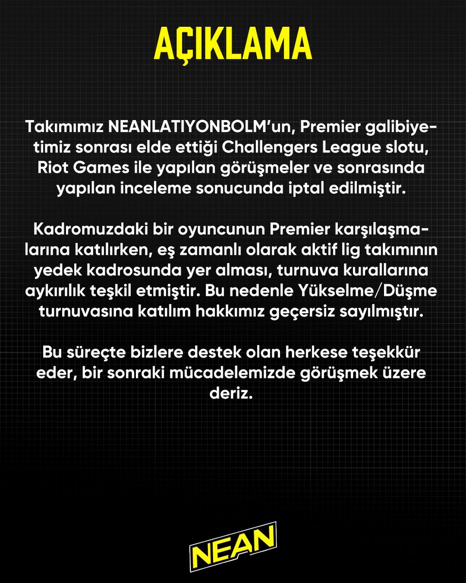 NEANLATIONBOLM's tweet image. 📢