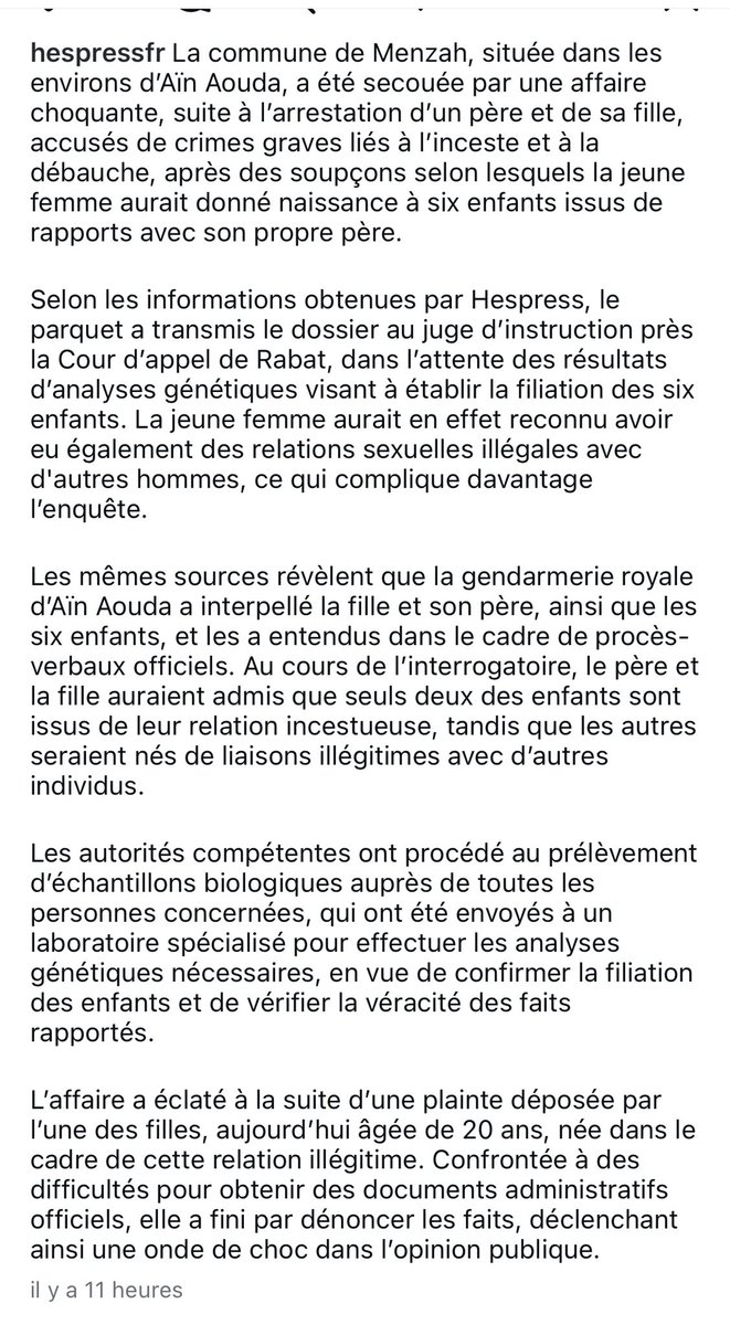 Moussia13's tweet image. ♦️Un client pour Éric #DupondMoretti qui pourra dire que ce ne sont pas des viols d&apos;un père sur sa fille. Mais un inceste heureux d&apos;une fille amoureuse de son père. #pedoland c&apos;est partout et tout le temps.
