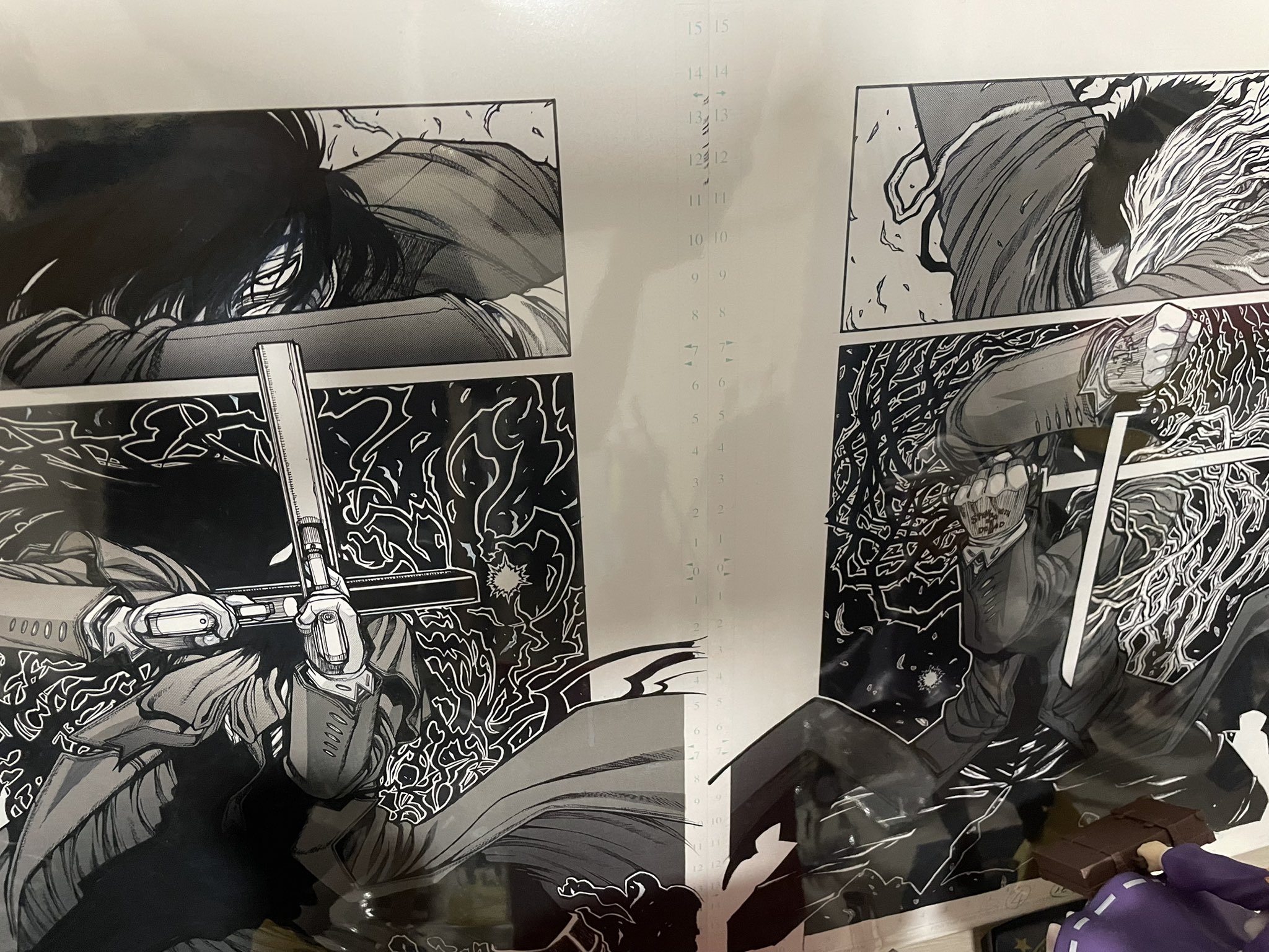 今月来月残りラス1販売！早いもの勝ち❗手作り額付き銅版画作品　「お通りニャンコ」 今月来月残りラス1販売！早いもの勝ち❗手作り額付き銅版画