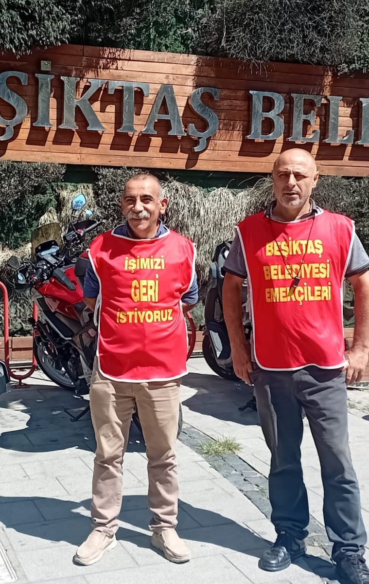 DS Keklik (@sleyman53455827) on Twitter photo 98
Arsızlara ve yüzsüzlere karşı
100'cü günümüze umutla direnerek varıyoruz
Direnişimizin 98 günü
İşimizi ekmeğimizi geri istiyoruz
Beşiktaş belediyesi direnişçileri
<a href="/eczozgurozel/">Özgür Özel</a>
<a href="/ozgurcelikchp/">Özgür Çelik</a>
<a href="/RasimSisman/">Rasim Şişman</a>
<a href="/gokanzeybekCHP/">Gökan Zeybek</a>
#gökangünaydın
<a href="/turkan_elci/">Türkan Elçi</a>
<a href="/yunusemrechp/">Yunus Emre</a> 98
Arsızlara ve yüzsüzlere karşı
100'cü günümüze umutla direnerek varıyoruz
Direnişimizin 98 günü
İşimizi ekmeğimizi geri istiyoruz
Beşiktaş belediyesi direnişçileri
<a href="/eczozgurozel/">Özgür Özel</a>
<a href="/ozgurcelikchp/">Özgür Çelik</a>
<a href="/RasimSisman/">Rasim Şişman</a>
<a href="/gokanzeybekCHP/">Gökan Zeybek</a>
#gökangünaydın
<a href="/turkan_elci/">Türkan Elçi</a>
<a href="/yunusemrechp/">Yunus Emre</a>