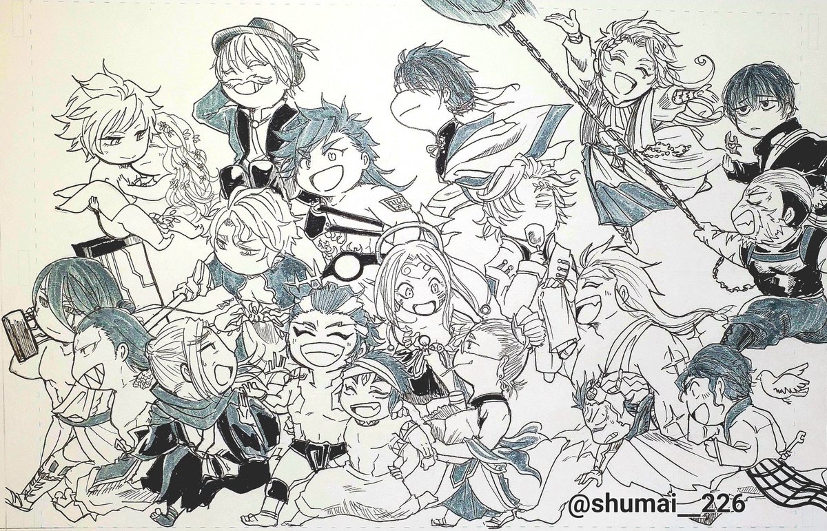 20RPありがとうございました！
終ワルキャラ20名＋1
#終末のワルキューレ