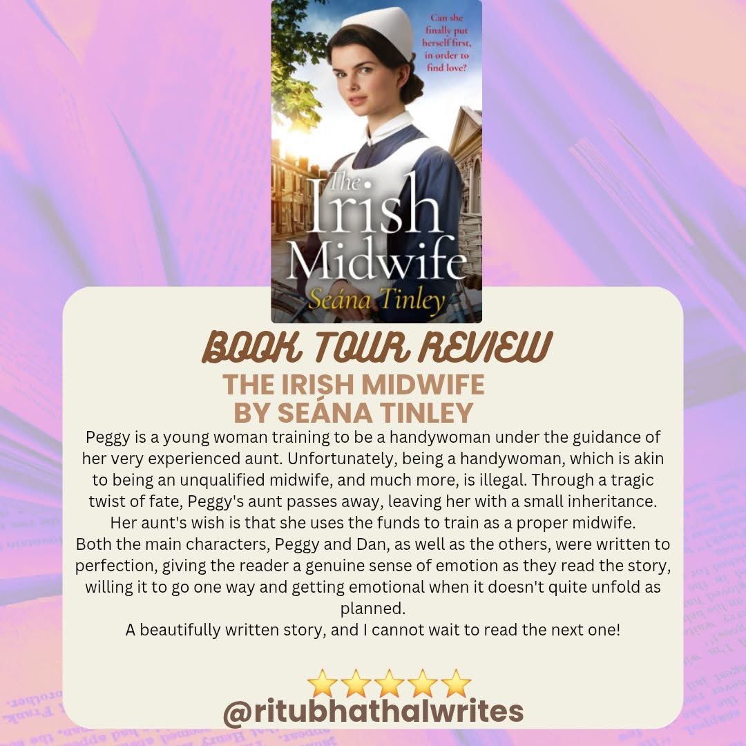 Catherine Tinley (@catherinetinley) on Twitter photo My <a href="/RNAtweets/">Romantic Novelists' Association</a> #tuesnews is that itβs just two weeks until ππ‘π ππ«π’π¬π‘ ππ’ππ°π’ππ is out!
The reviewers are loving it so far though! Thanks <a href="/RituBhathal/">Ritu Bhathal βπ½ππ #ChickPeaCurryLit</a>!
If you like the idea of Call the Midwife in 1930s Ireland, this might be for you!
books2read.com/IrishMidwife My <a href="/RNAtweets/">Romantic Novelists' Association</a> #tuesnews is that itβs just two weeks until ππ‘π ππ«π’π¬π‘ ππ’ππ°π’ππ is out!
The reviewers are loving it so far though! Thanks <a href="/RituBhathal/">Ritu Bhathal βπ½ππ #ChickPeaCurryLit</a>!
If you like the idea of Call the Midwife in 1930s Ireland, this might be for you!
books2read.com/IrishMidwife