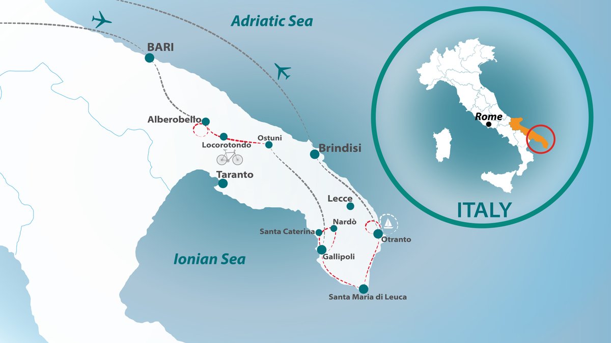 We’ve reimagined one of our best-selling tours! This time, we’re off to Salento—the sun-kissed heel of Italy—featuring gems like Gallipoli, Santa Maria di Leuca, Otranto, and countless pristine beaches. 🌊🇮🇹

hubs.la/Q03ClPT10