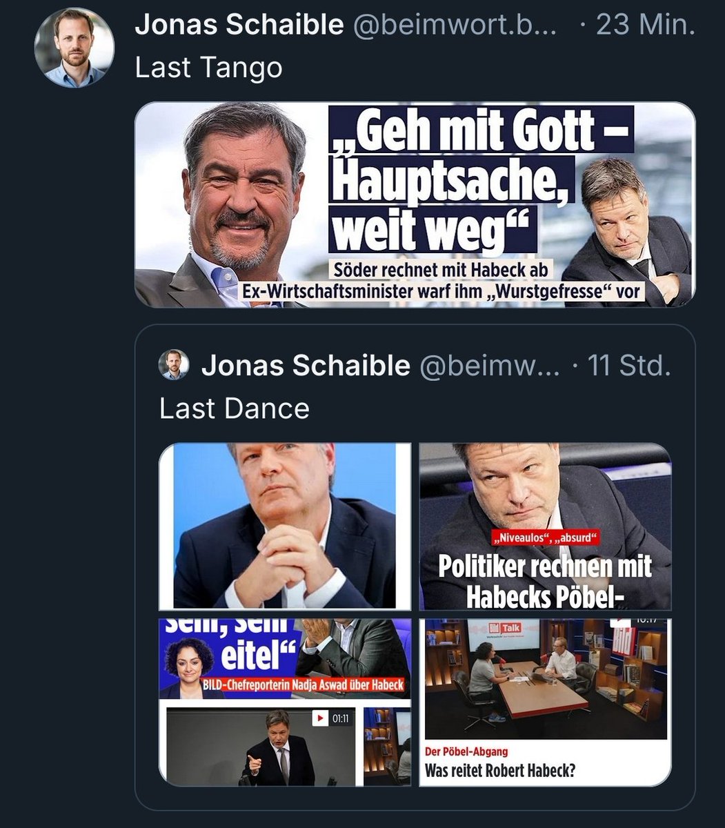 Die Union greift immer genau die Grünen am schärfsten an, die ihnen selbst am gefährlichsten scheinen. Von daher zeigt ihre aktuelle Empörungswelle über Robert #Habeck vor allem, dass sie ihn weiter für gefährlich halten.