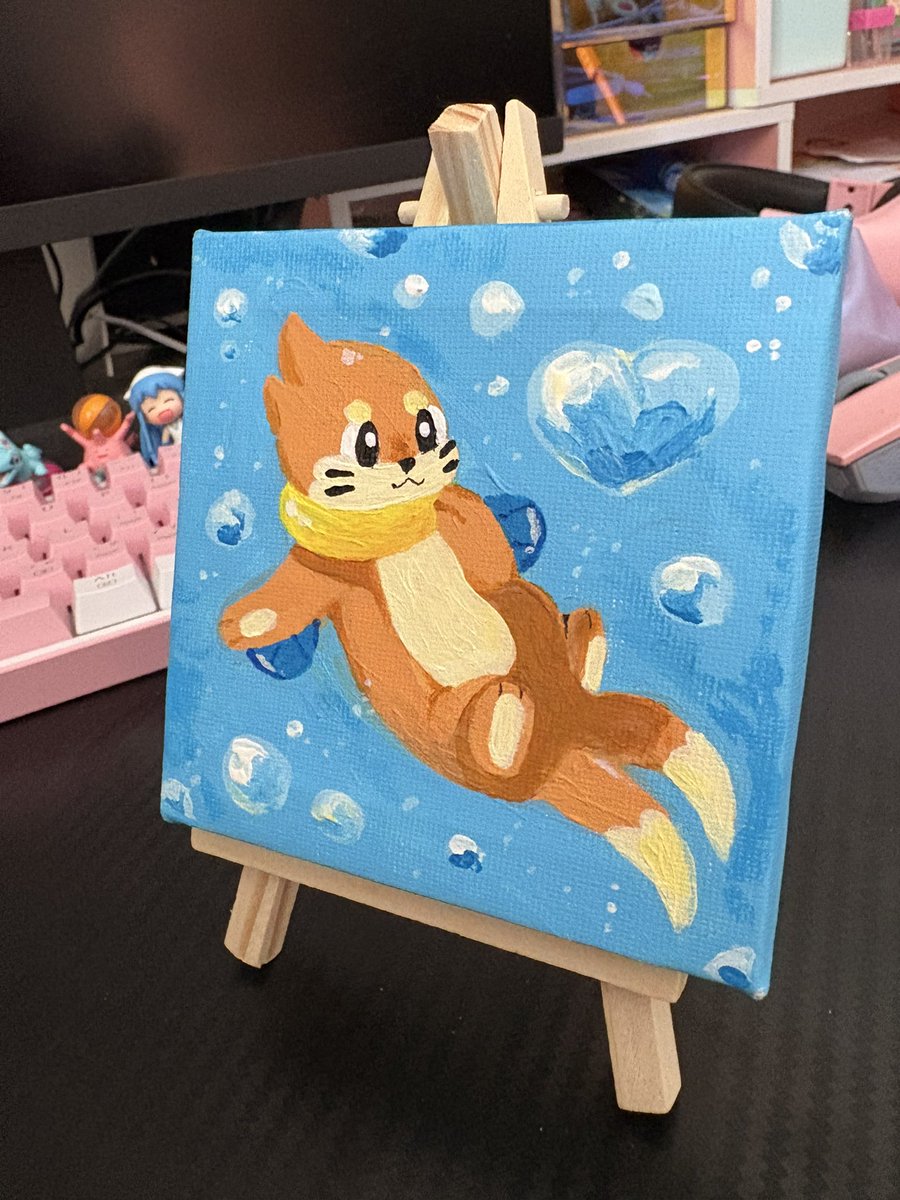 Would anyone be interested in a painting commission like this ?
