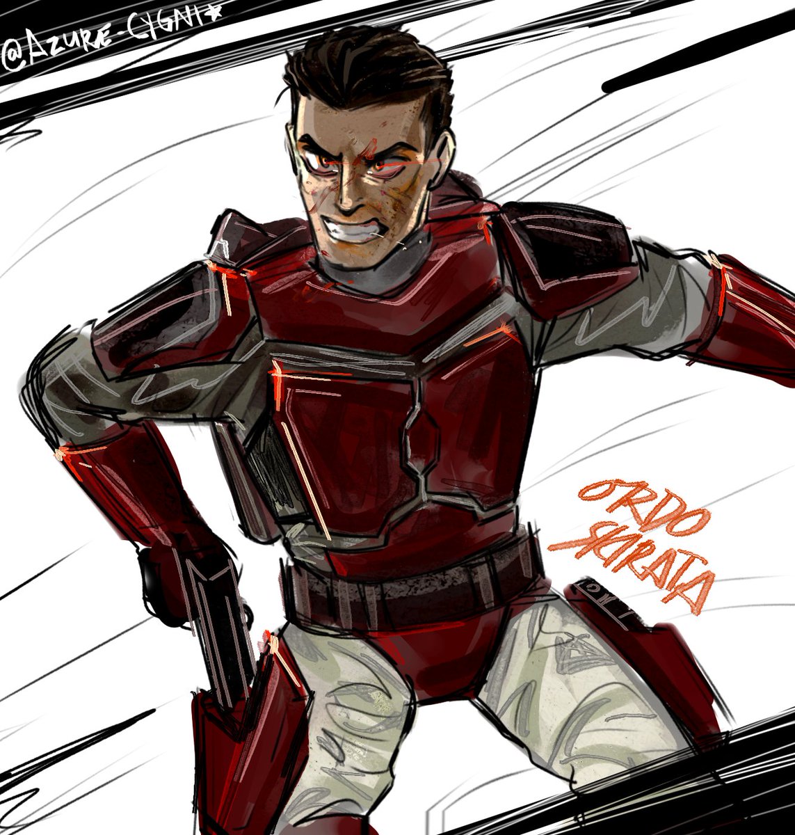 AzureCygni's tweet image. ordo fucking skirata #repcomm