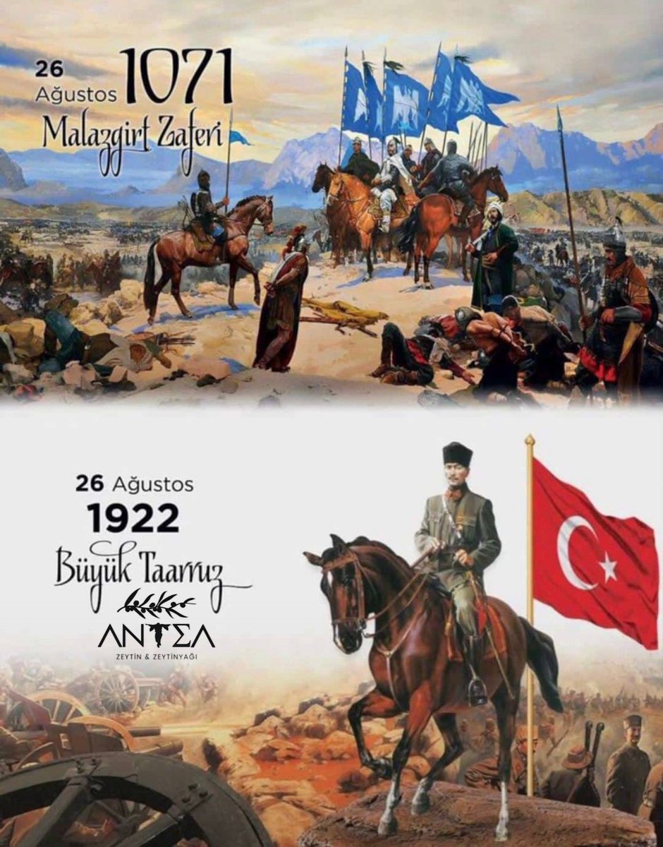 Ulu #Türk Budun'u Zaferlerin Kut'lu olsun
#26Ağustos1071 #26Ağustos1922