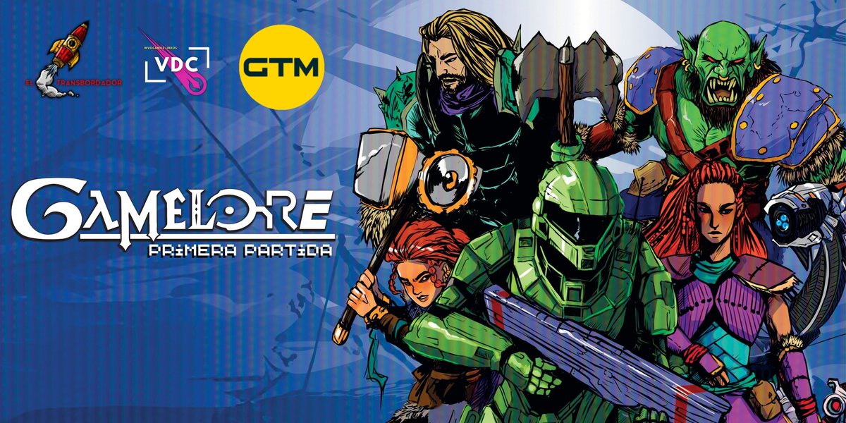 En septiembre <a href="/EdTransbordador/">Ediciones El Transbordador</a> publicará GAMELORE, colección de 22 relatos que fusionan literatura y videojuegos. Un apasionante tour por la narrativa de Halo, Castlevania, Warhammer, The Last of Us, etc.
Con la batuta de <a href="/Vuelodelcometa/">Álvaro Aparicio</a> y la colaboración de <a href="/GamesTribune/">GTM</a>. 🎮