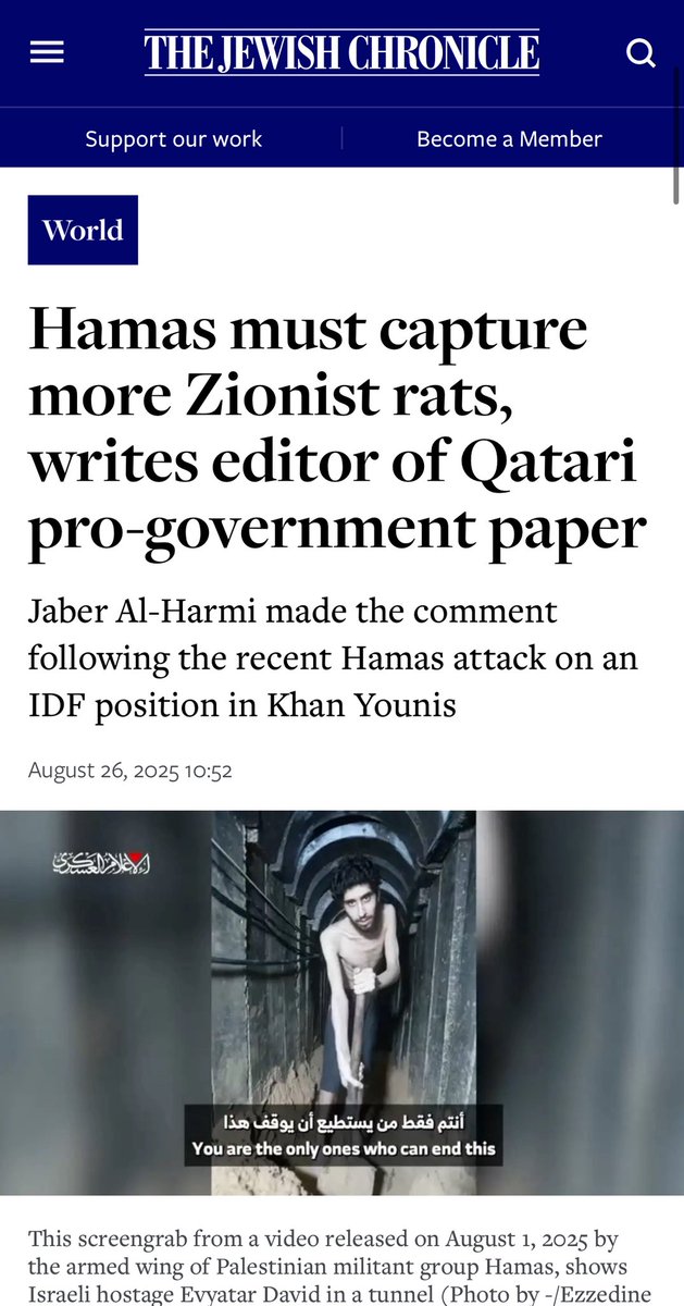 Reminder: Qatar is not, and was NEVER, an honest broker.

#LetOurPeopleGo