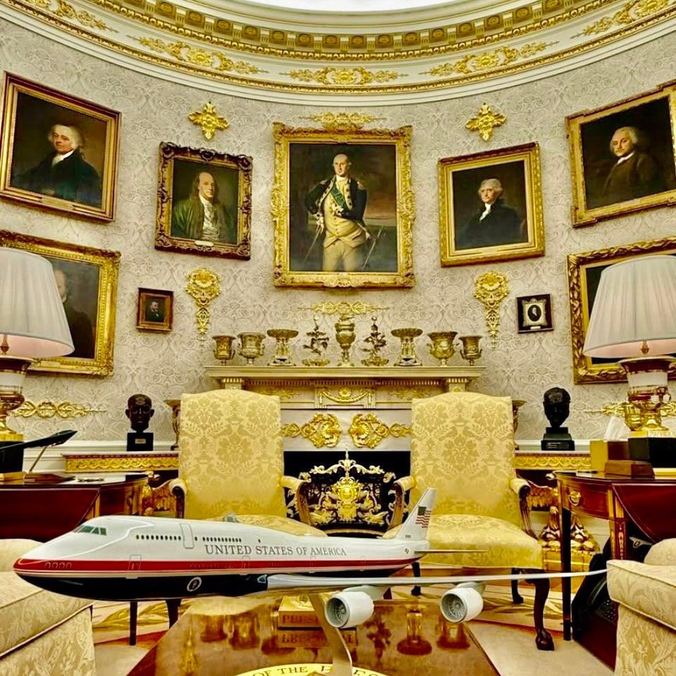 🚨Update: The Biden Oval Office vs. Trump Oval Office!