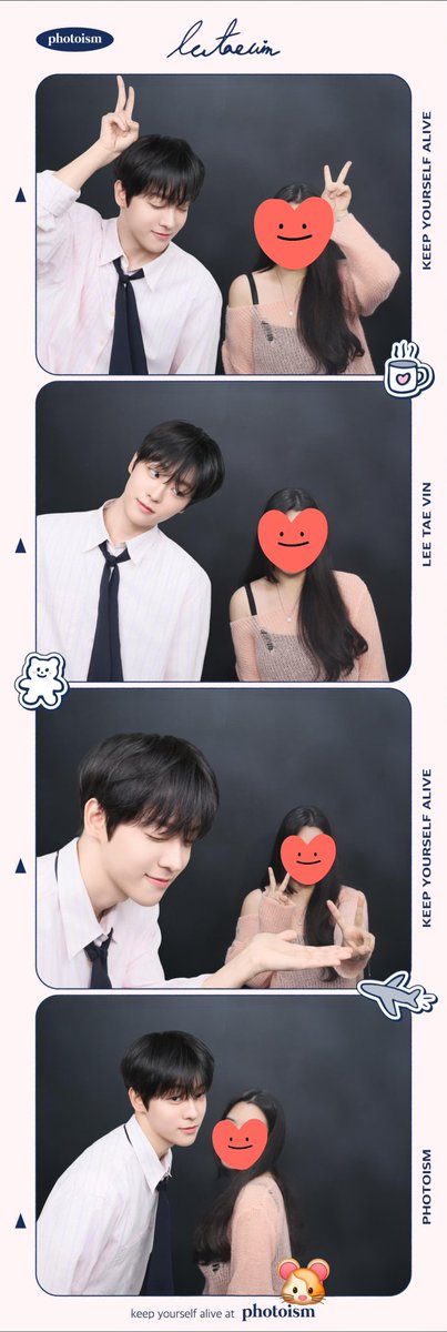 벌써 마지막날이라니ㅣㅣ
아쉬운 마음에 또 한 컷✌🏻💙
내 배우가 왜 이리 미남인지~😆😍
#포토이즘 #이태빈 #탭이랑_8년째_함께