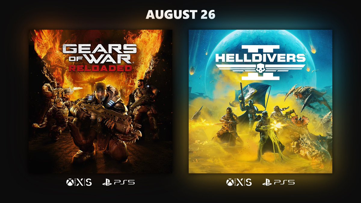 JONIS BETHESDIANO ❎🇺🇦🇪🇸 (@josejonis28) on Twitter photo ✅️ TENDENCIA: Xbox se ha vuelto viral con dos grandes lanzamientos que llegarán el 26 de agosto. Gears of War Reloaded y HELLDIVERS 2 encabezan las listas de reservas. Los expertos dicen: ¡Imprescindible! <a href="/XboxP3/">Phil Spencer</a> probablemente se convertirá en el mejor CEO de la historia. ✅️ TENDENCIA: Xbox se ha vuelto viral con dos grandes lanzamientos que llegarán el 26 de agosto. Gears of War Reloaded y HELLDIVERS 2 encabezan las listas de reservas. Los expertos dicen: ¡Imprescindible! <a href="/XboxP3/">Phil Spencer</a> probablemente se convertirá en el mejor CEO de la historia.