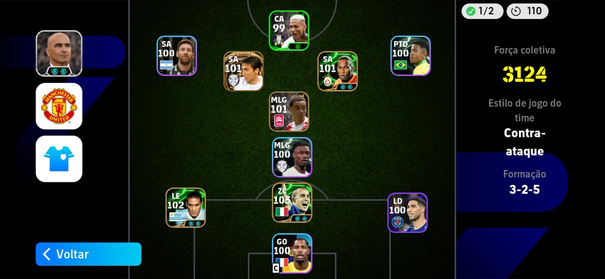 gui_santtoz's tweet photo. Ele até tentou bugar na 3-2-5 kkkkk... só nn contava com a astúcia da KONAMI que já arrumou e no final kkk tmnc... 

#eFootball2026 
#pes 
#konami 
#KONAMI麻雀格闘倶楽部 https://t.co/f6N0GaBLIw