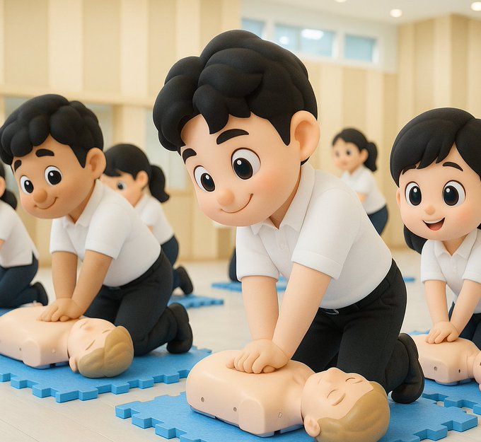 0190rider's tweet image. 신천지 베드로지파 예배 안내자 400명이 CPR 교육에 참여했습니다. “혹시 모를 순간, 우리가 지킨다!” 🫀작은 훈련이 큰 생명을 살립니다.
vo.la/vXZkZ2

#CPR교육 #응급대처 #신천지베드로지파 #광주 #지파소식 #신천지 #심폐소생술 #목포 #대구 #대전 #부산 누구나 받아야 할 교육