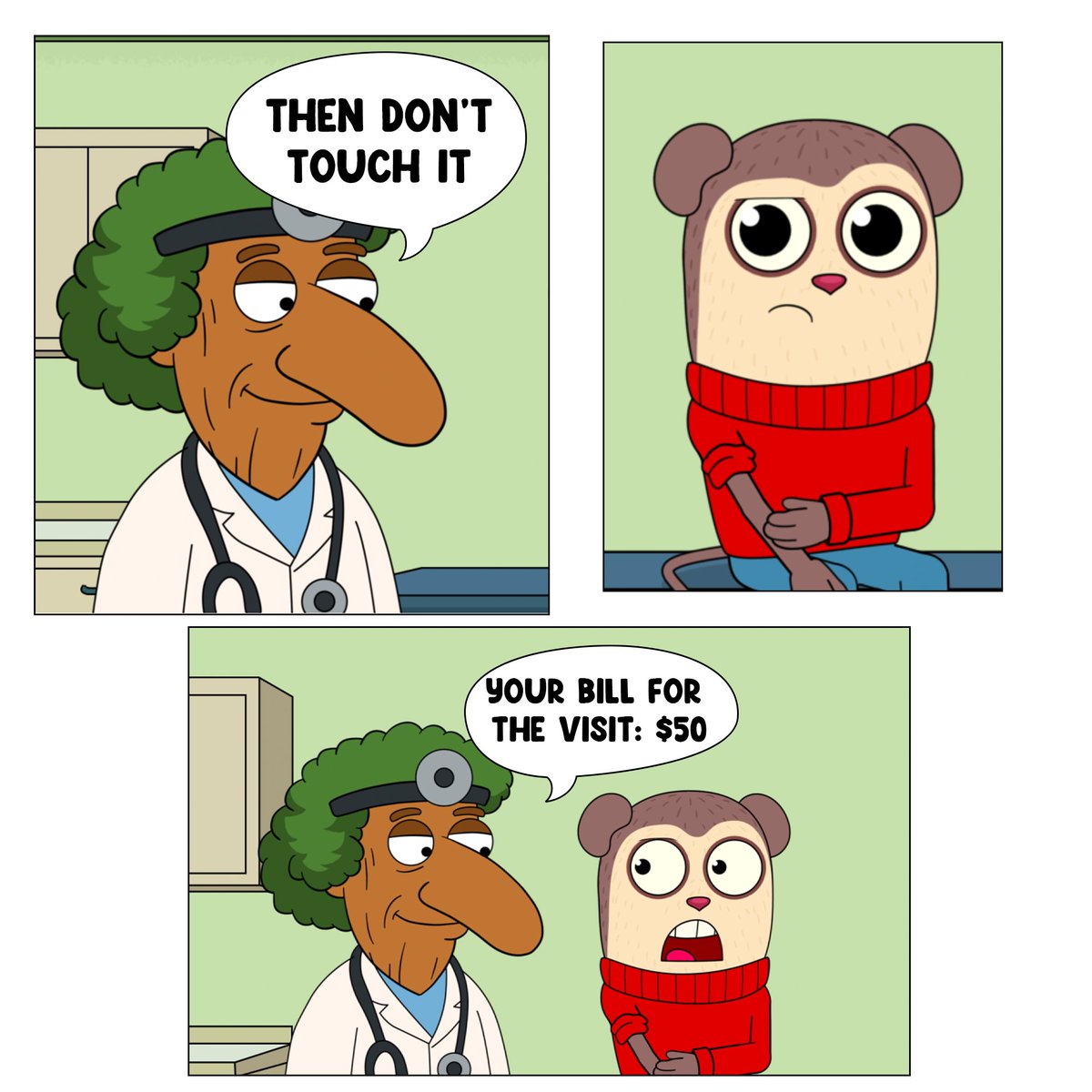 Max_DesignPro's tweet image. POV: You go to the doctor… and this is the advice you get 😬
#maxdesignpro #doctor #meme