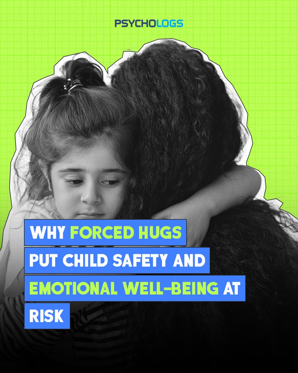 PsychologsIndia's tweet image. Forcing children to hug or show affection can make them believe their boundaries don’t matter — impacting their confidence, emotional well-being, and safety. 📷
psychologs.com/why-forced-hug…

#ChildSafety #ConsentMatters #GentleParenting #PositiveParenting #ChildPsychology