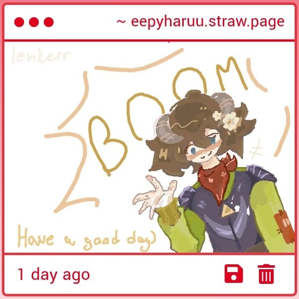 OOOH LOOOK AT HIM!!
Tyy Lenkerr
I love your Tubbo design :'3
Have a great day!!!!!!!!!