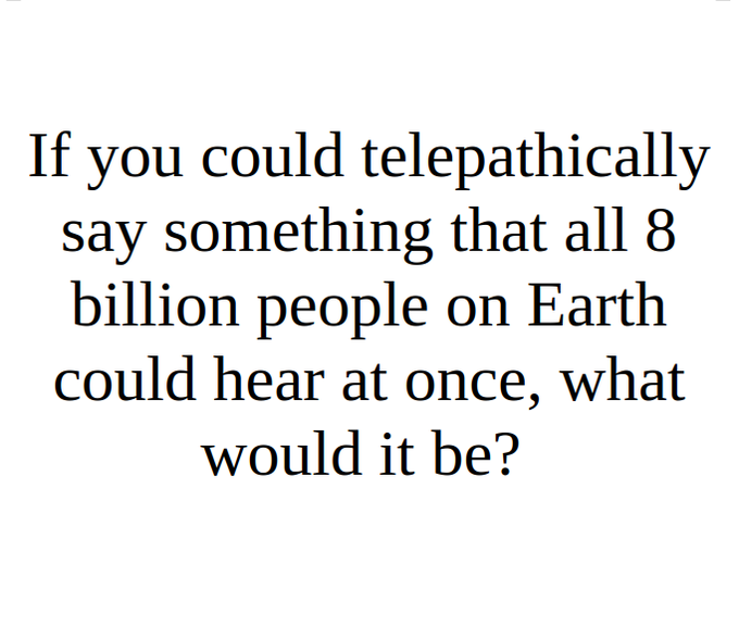 Rainmaker1973's tweet photo. What would it be? https://t.co/KYv57bJIm1