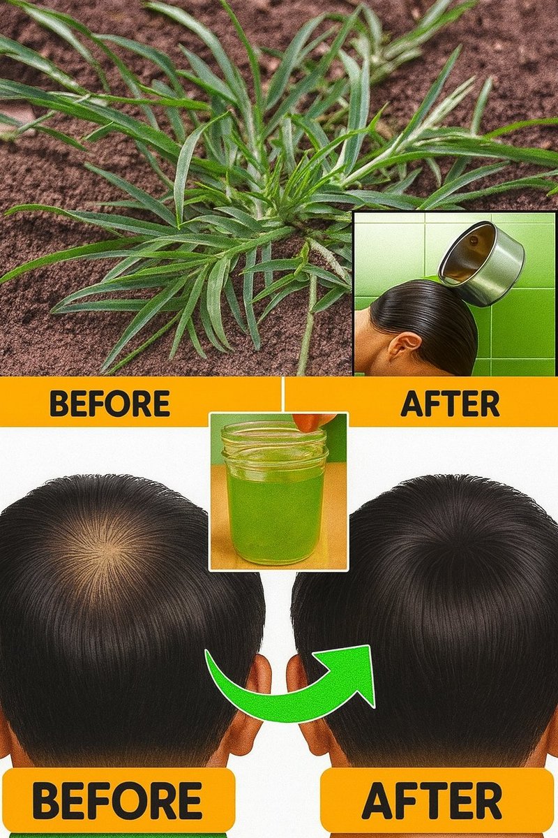 Goose grass(Eleusine indica) for hair growth🍀

Goose grass is traditionally used to strengthen hair roots and reduce hair loss.

It contain  silica, flavonoids &amp; antioxidant, which new scalp cells 
improve circulation and stimulate follicle growth.