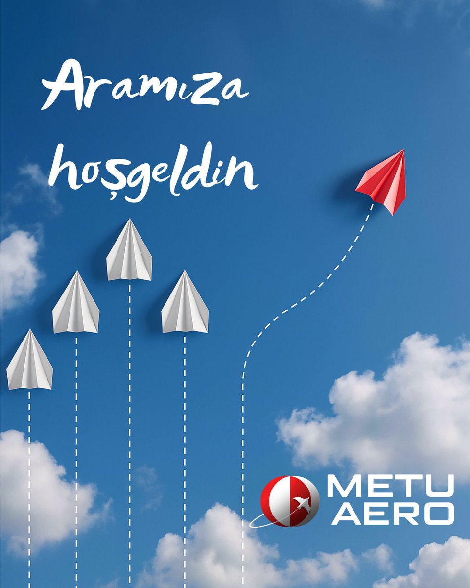 ODTÜ Havacılık ailesine hoş geldiniz!
Bilimsel merak, mühendislik disiplini ve gökyüzüne duyduğumuz tutku ile çıktığımız bu yolculukta artık siz de bizimlesiniz. 
Birlikte havacılığın sınırlarını keşfedecek, ufkumuzu bilimin ışığında genişleteceğiz. 🌌