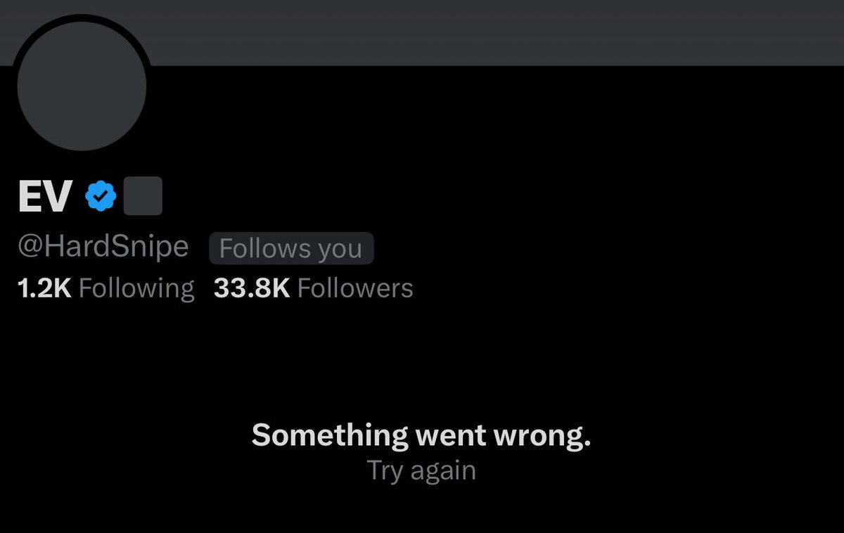 ZachXBT (@zachxbt) on Twitter photo <a href="/bubblemaps/">Bubblemaps</a> itβs not a ban he deactivated his account
X says βaccount suspendedβ if itβs a ban
X says βthis accounts doesnβt existβ or βsomething went wrong try againβ if they deactivate it themselves
scammers always deactivate and reactivate in a few days once people forget <a href="/bubblemaps/">Bubblemaps</a> itβs not a ban he deactivated his account
X says βaccount suspendedβ if itβs a ban
X says βthis accounts doesnβt existβ or βsomething went wrong try againβ if they deactivate it themselves
scammers always deactivate and reactivate in a few days once people forget