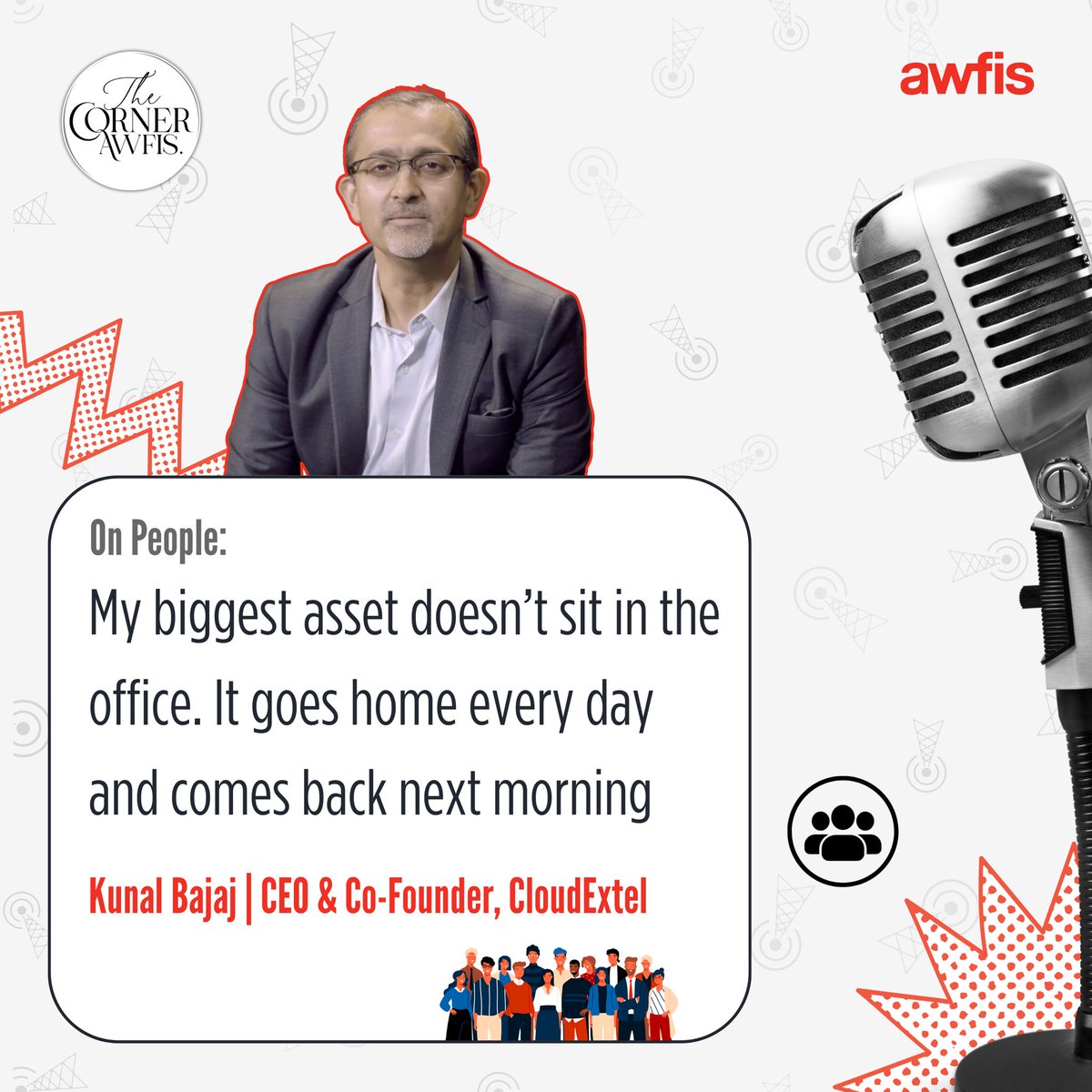 We’ve curated standout moments from the #TheCornerAwfis podcast in Leadership Unplugged, where our CEO, <a href="/sumit_lakhani/">Sumit Lakhani</a>, chats with three valued members of the #AwfisCommunity—Revant Bhate, Ravi Ramchandran, and Kunal Bajaj.

From navigating midlife challenges to rethinking market