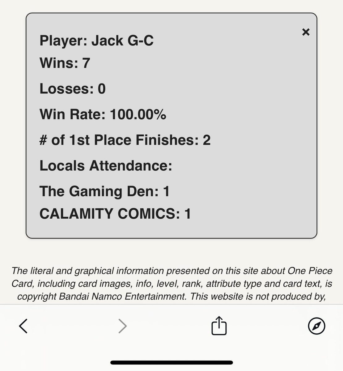 JGC Collectables tweet media